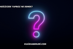 İngilizcede Yapboz Ne Demek?