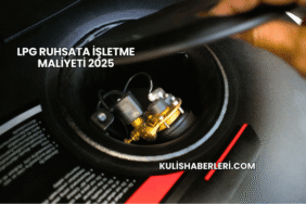 Lpg Ruhsata İşletme Maliyeti 2025
