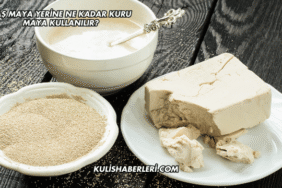 Yaş Maya Yerine Ne Kadar Kuru Maya Kullanılır?
