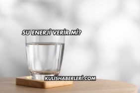 Su Enerji Verir mi?